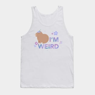 I’m Weird, Capybara Tank Top